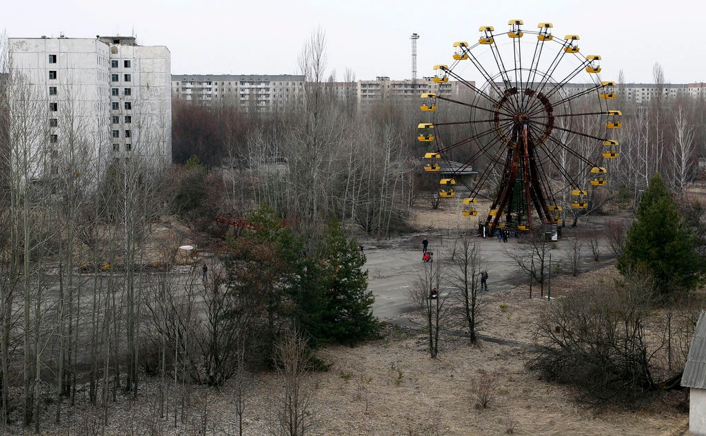 A cidade fantasma de Pripyat.