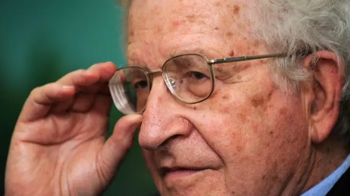 Noam Chomsky interviewed by John Nichols in March 13, 2015, at the Tucson Festival of Books.