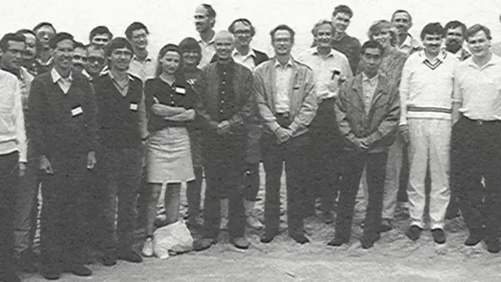 I started my career as a theoretical physicist, and in the late-80s I co-organised a specialist workshop on a small island, Wangerooge, off the coast of Germany (see above). I tried my luck and invited Richard Feynman (I had heard he was working in this specific area) and to my surprise and delight he accepted.