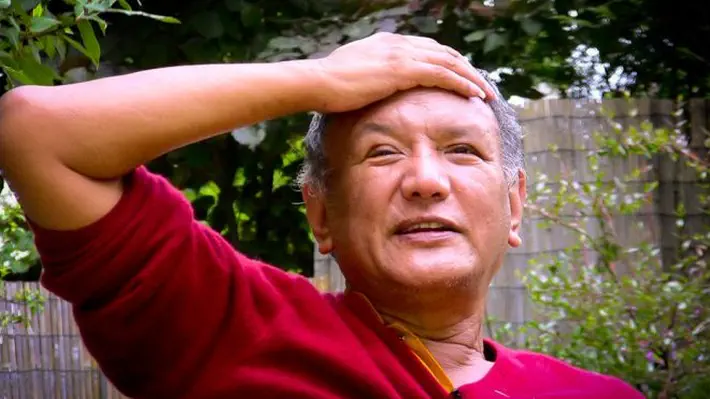 “If you examine all the qualities necessary in a ‘teacher’, it’s easy to see that I, myself, am no ‘lama’. However, I have been following and practicing the Dharma since childhood and have received teachings from 55 different teachers—that’s quite a lot of teaching. Throughout my life the Dharma has been very important to me, and I have always prayed that I would become a genuine Dharma practitioner.”