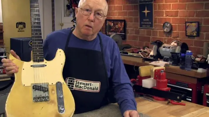 Dan Erlewine first saw this Tele back in the 1960s, before Mike Bloomfield recorded with it on Bob Dylan's Highway 61 Revisited album...