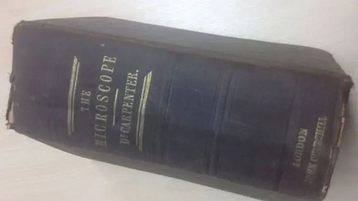 A book that had been missing from a school library is finally returned - 120 years late.