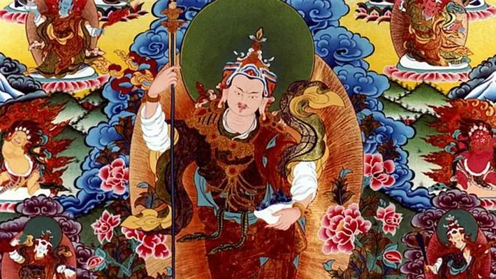 Oração a Guru Rinpoche para pacificar desastres e dificuldades coletivas em larga escala