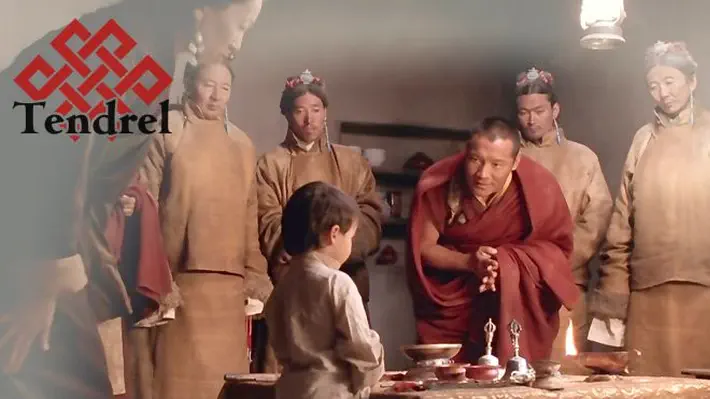 Como se dá o processo de confirmação dos professores budistas reconhecidos ainda enquanto crianças -- como aparece no filme Kundun, de Martin Scorsese?