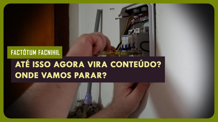 A força solar que circula pelas veias de cobre. Seus controladores magnético-térmicos datados sendo substituídos. De nema para din. O poder da destruição dos plásticos para conformá-los à realidade concreta.