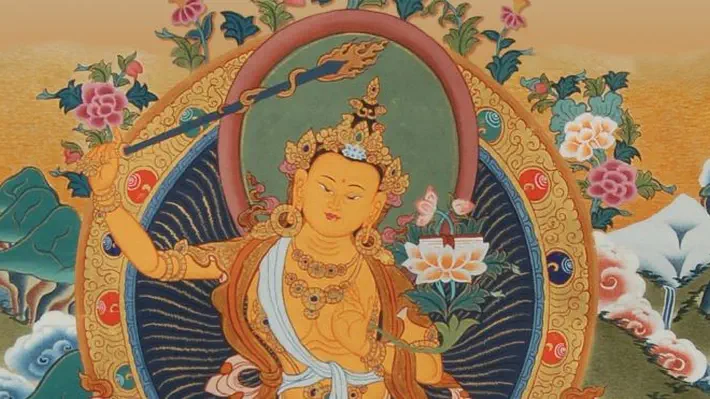 “The very first entry in the tantra section of the Buddhist canon translated into Tibetan, right before the Kalacakra root tantra, is the Jampal Tsenjod ( 'jam dpal mtshan yang dag par brjod pa ) Professing The Qualities of Manjusri. Presented here, alongside a new translation of the root tantra that seeks to convey its poetic brilliance as a classical masterpiece of world literature, are three original commentaries: two by Indian masters, Vimalamitra and Garab Dorje, and one by the renowned 11th century Tibetan master Rongzom Mahapandita. Together they provide a complete view of the importance of this text within the Nyingma tradition, and for the Vajrayana Buddhist teachings in general.”